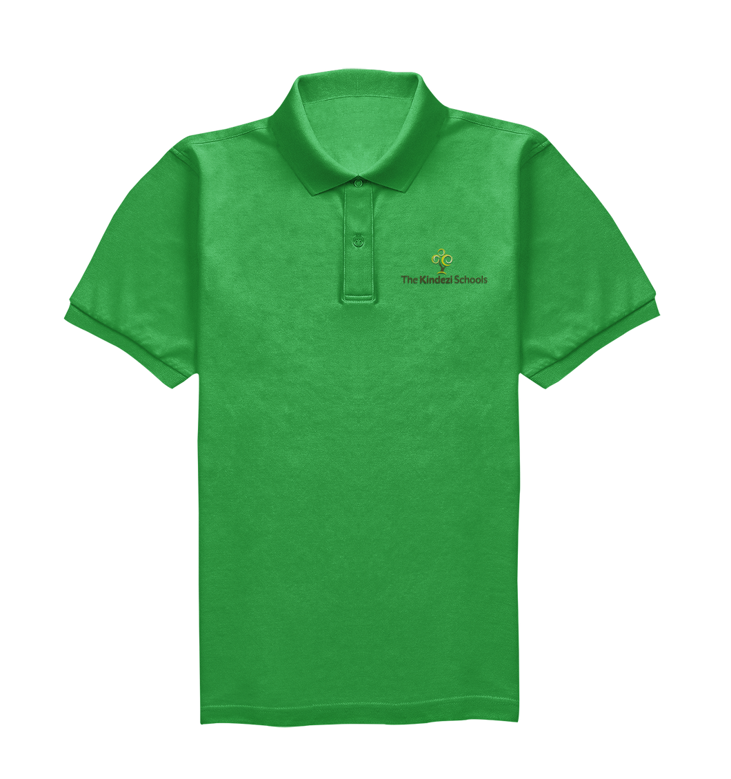 Kelly green polo sales shirts